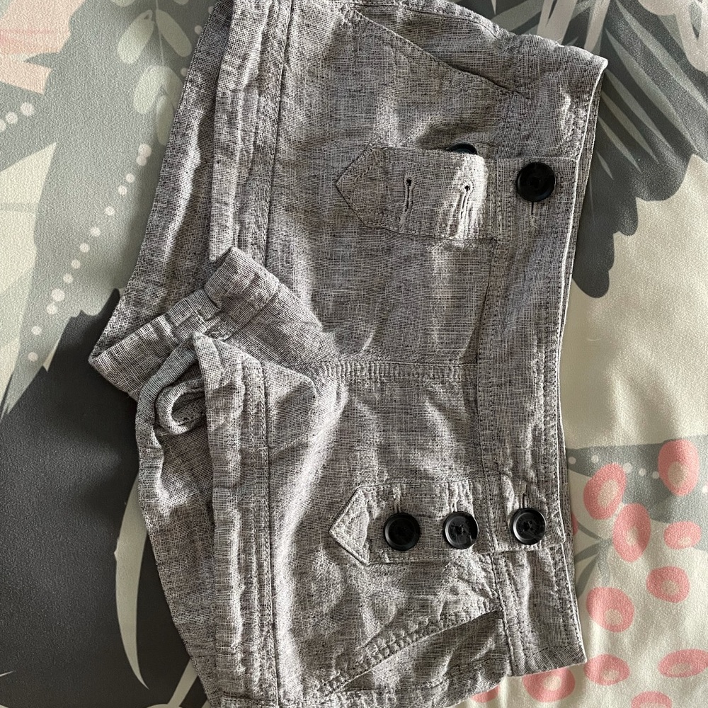 Button Front Express Shorts